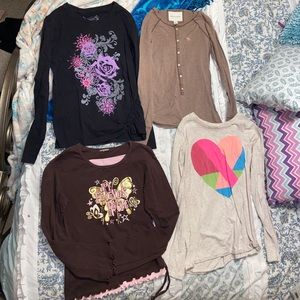 Girls long sleeve bundle